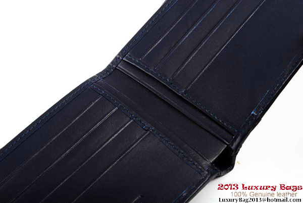 Bottega Veneta Intrecciato Nappa Wallet BV1581 RoyalBlue Bottega Veneta Intrecciato Nappa Wallet BV1581 RoyalBlue