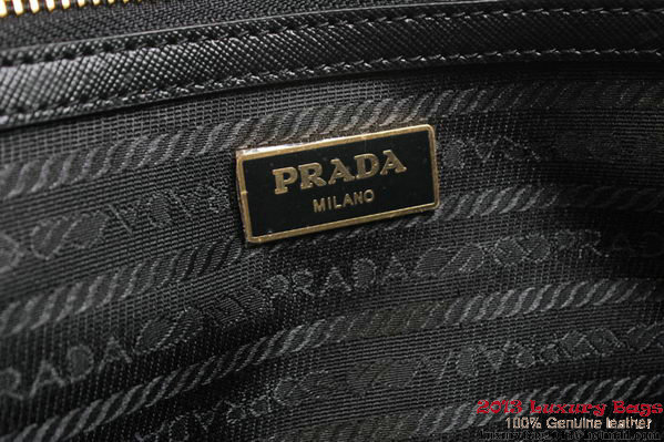 Prada Saffiano Leather 30cm Tote Bag BN1801 Black Prada Saffiano Leather 30cm Tote Bag BN1801 Black