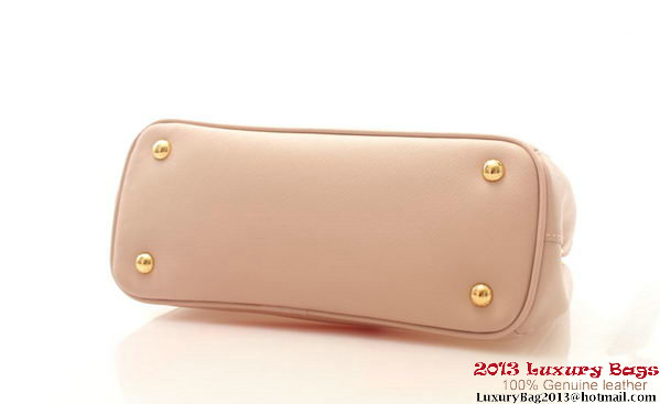 Prada Saffiano Leather 30cm Tote Bag BN1801 Light Pink Prada Saffiano Leather 30cm Tote Bag BN1801 Light Pink