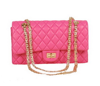 Chanel Classic 2.55 Series Bag Rose Sheepskin Leather 1112 Gold Chanel Classic 2.55 Series Bag Rose Sheepskin Leather 1112 Gold