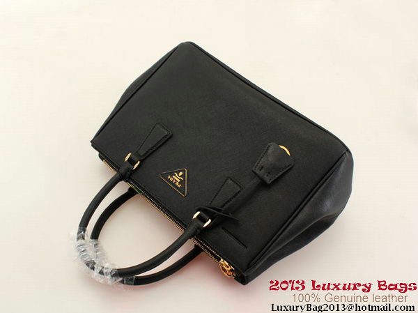 Prada Saffiano 30cm Tote Bag BN1801 - Black Prada Saffiano 30cm Tote Bag BN1801 - Black