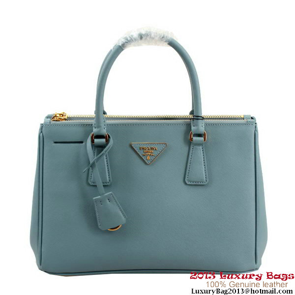 Prada Saffiano 30cm Tote Bag BN1801 - SkyBlue