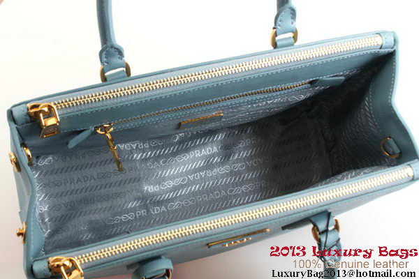 Prada Saffiano 30cm Tote Bag BN1801 - SkyBlue Prada Saffiano 30cm Tote Bag BN1801 - SkyBlue
