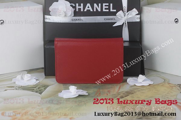 Chanel A48654 Red Original Cannage Patterns Leather mini Flap Bag Chanel A48654 Red Original Cannage Patterns Leather mini Flap Bag