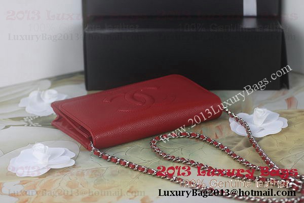 Chanel A48654 Red Original Cannage Patterns Leather mini Flap Bag Chanel A48654 Red Original Cannage Patterns Leather mini Flap Bag