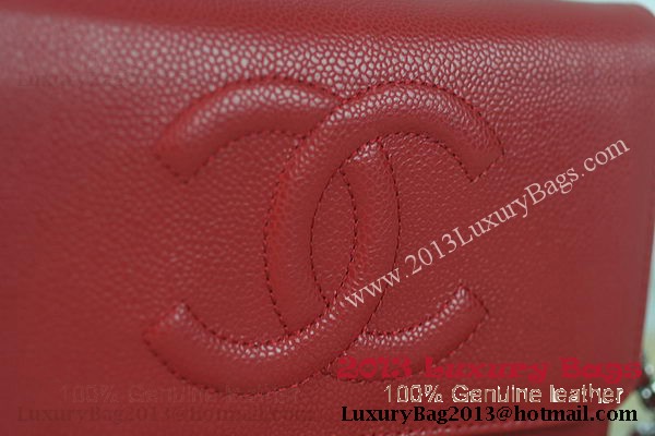 Chanel A48654 Red Original Cannage Patterns Leather mini Flap Bag Chanel A48654 Red Original Cannage Patterns Leather mini Flap Bag