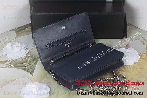 Chanel A48654 Royalblue Original Cannage Patterns Leather mini Flap Bag Chanel A48654 Royalblue Original Cannage Patterns Leather mini Flap Bag