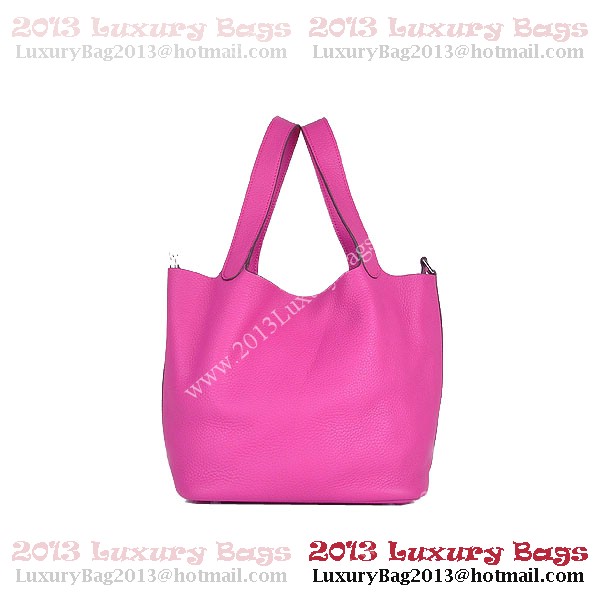 Hermes Picotin Lock PM Bag in Clemence Leather 8615 Peach