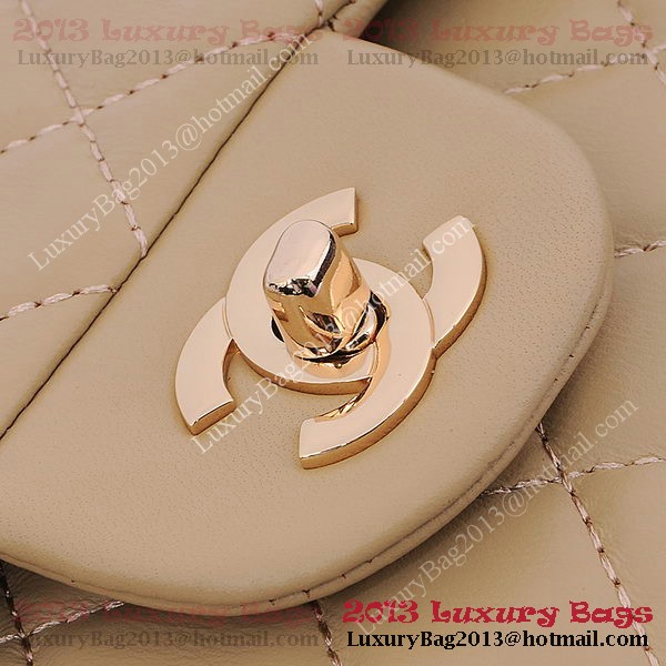 Chanel 2.55 Series Classic Flap Bag 1112 Apricot Sheepskin Gold Chanel 2.55 Series Classic Flap Bag 1112 Apricot Sheepskin Gold