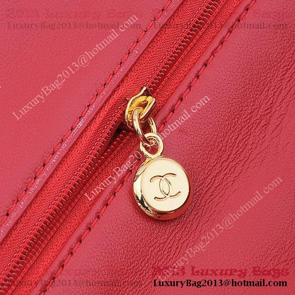 Chanel 2.55 Series Classic Flap Bag 1112 Red Sheepskin Gold Chanel 2.55 Series Classic Flap Bag 1112 Red Sheepskin Gold