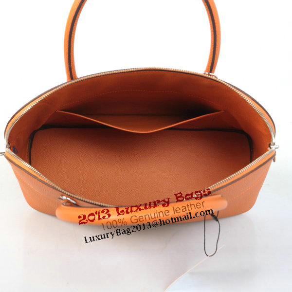 Hermes Bolide 37CM Tote Bags Calf Leather Orange Hermes Bolide 37CM Tote Bags Calf Leather Orange