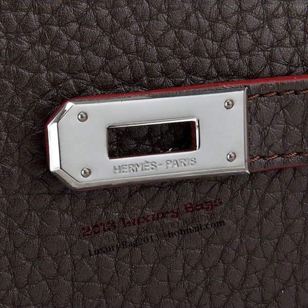 Hermes Kelly Original Leather Bi-Fold Wallet A708 Brown Hermes Kelly Original Leather Bi-Fold Wallet A708 Brown