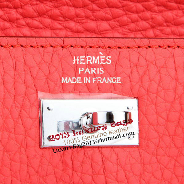 Hermes Kelly Original Leather Bi-Fold Wallet A708 Light Red Hermes Kelly Original Leather Bi-Fold Wallet A708 Light Red
