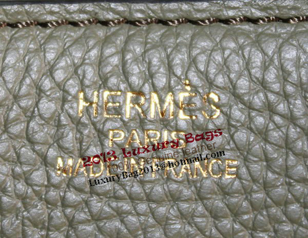 Hermes Birkin 35CM Tote Bag Dark Green Clemence Leather H6089 Gold