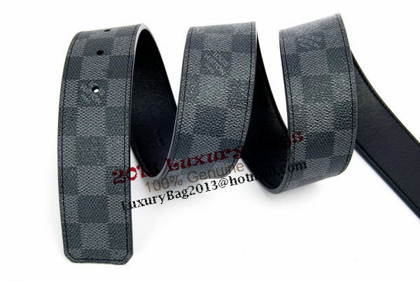 Louis Vuitton Damier Graphite Canvas Belt LV2055
