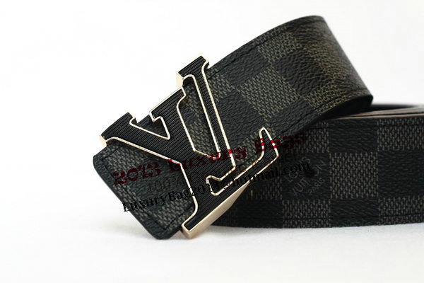 Louis Vuitton Damier Graphite Canvas Belt LV2056