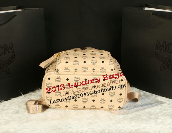 MCM Stark Backpack Jumbo in Calf Leather 8006 Apricot MCM Stark Backpack Jumbo in Calf Leather 8006 Apricot