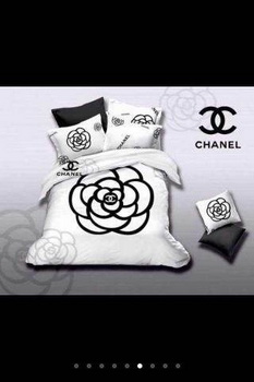 Replica Chanel Bedclothes Four Pieces Set_A