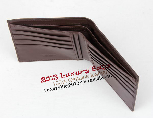 Bottega Veneta Intrecciato Nappa Wallet BV2006 Brown Bottega Veneta Intrecciato Nappa Wallet BV2006 Brown