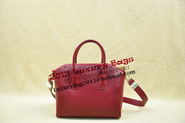 Givenchy Small Antigona Bag Original Leather 1800 Wine