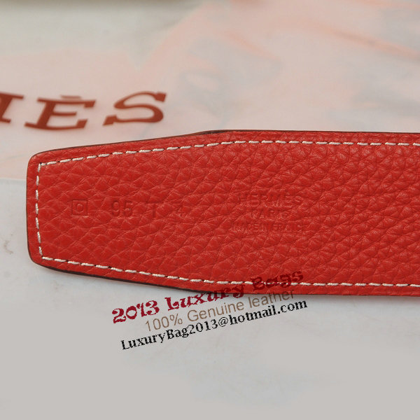 Hermes Imported Belt HR1002A Red Hermes Imported Belt HR1002A Red