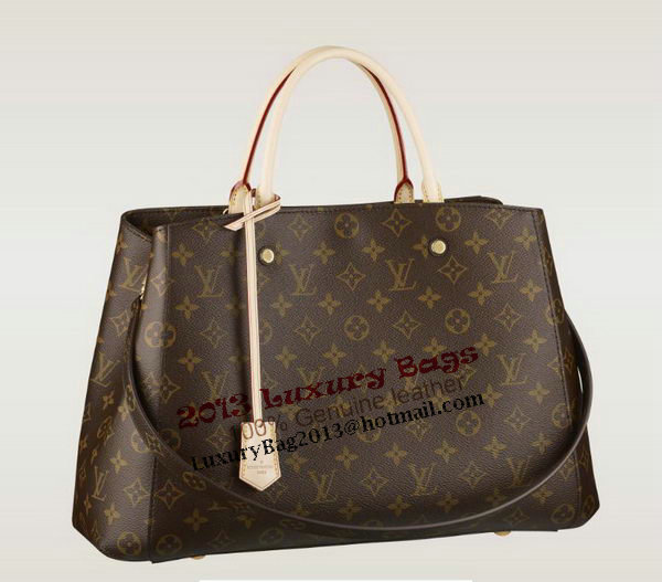 2014 Louis Vuitton Monogram Canvas Montaigne GM M41067 2014 Louis Vuitton Monogram Canvas Montaigne GM M41067