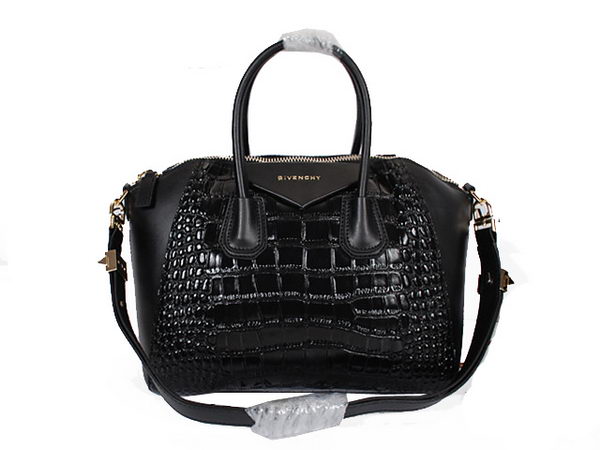 Givenchy Large Antigona Bag in Coco Leather 9981L Black