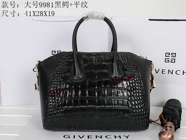 Givenchy Large Antigona Bag in Coco Leather 9981L Black Givenchy Large Antigona Bag in Coco Leather 9981L Black