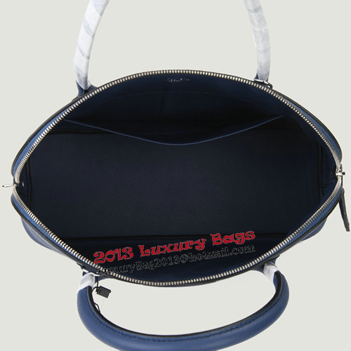 Hermes Bolide 37CM Tote Bags Calf Leather Blue Hermes Bolide 37CM Tote Bags Calf Leather Blue