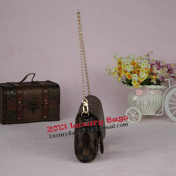 Louis Vuitton N41276 Damier Ebene Canvas Favorite PM Shoulder Bag Louis Vuitton N41276 Damier Ebene Canvas Favorite PM Shoulder Bag