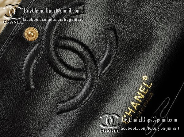 Chanel Classic Flap Bag 2.55 Series Original Leather CHA1112 Black Chanel Classic Flap Bag 2.55 Series Original Leather CHA1112 Black