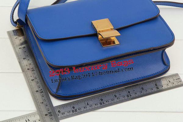 Celine Classic Box Small Flap Bag Smooth Leather 11042 Royal Celine Classic Box Small Flap Bag Smooth Leather 11042 Royal