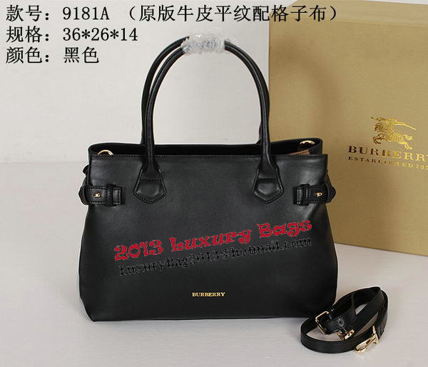BurBerry Tote Bag Bag in Original Leather 9181A BurBerry Tote Bag Bag in Original Leather 9181A