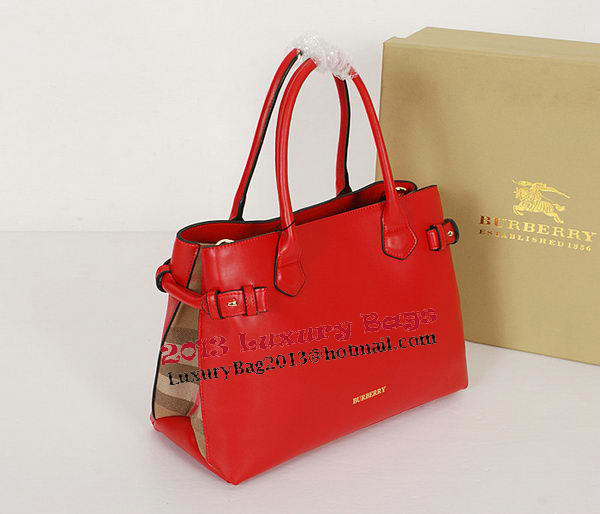 BurBerry Tote Bag Bag in Original Leather 9181A BurBerry Tote Bag Bag in Original Leather 9181A