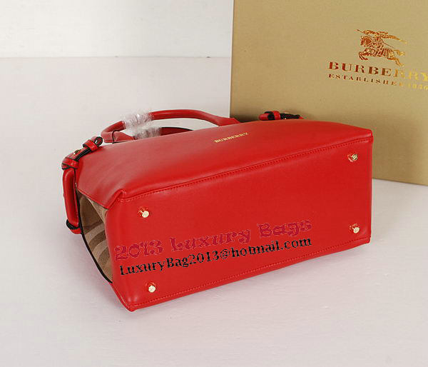 BurBerry Tote Bag Bag in Original Leather 9181A BurBerry Tote Bag Bag in Original Leather 9181A