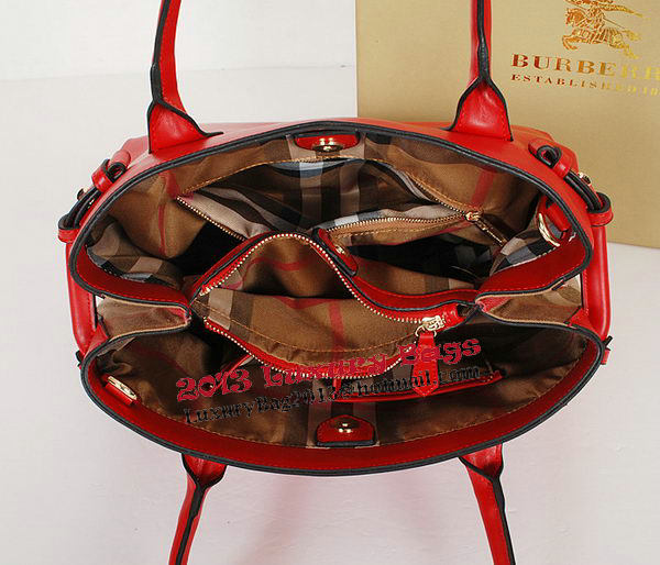 BurBerry Tote Bag Bag in Original Leather 9181A BurBerry Tote Bag Bag in Original Leather 9181A