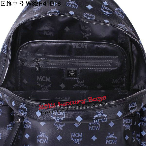 MCM Medium Flag of UK Backpack MC5173 Black MCM Medium Flag of UK Backpack MC5173 Black