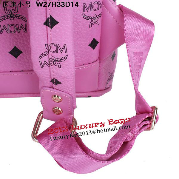 MCM Small Flag of UK Backpack MC5173S Rosy MCM Small Flag of UK Backpack MC5173S Rosy