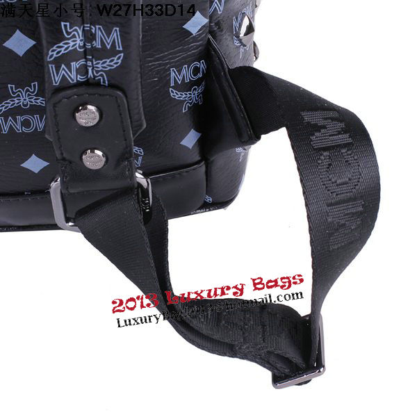 MCM Stark Studded Small Backpack MC2089S Black MCM Stark Studded Small Backpack MC2089S Black