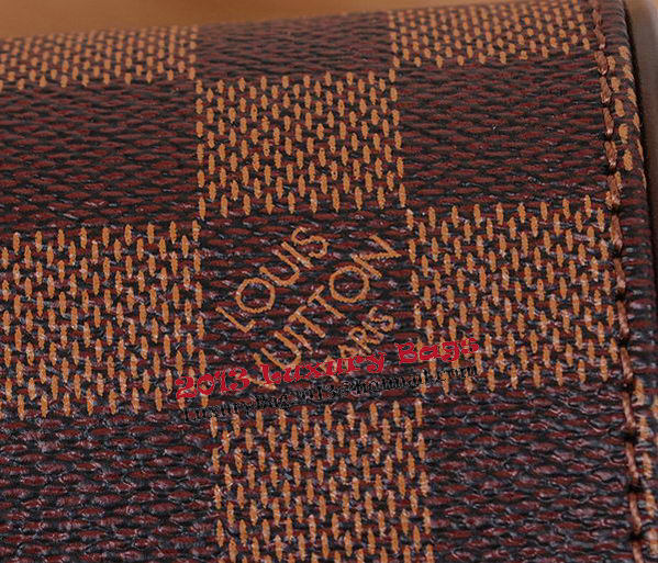 Louis Vuitton Damier Ebene Canvas Brooklyn PM N51210 Louis Vuitton Damier Ebene Canvas Brooklyn PM N51210