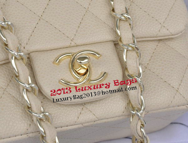 Chanel mini Classic Flap Bag Apricot Cannage Pattern 1115 Gold Chanel mini Classic Flap Bag Apricot Cannage Pattern 1115 Gold