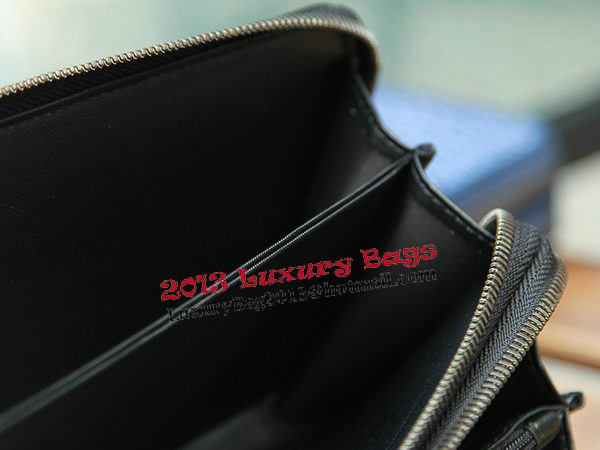 Bottega Veneta Intrecciato Calfskin Wallet BV1889 Black Bottega Veneta Intrecciato Calfskin Wallet BV1889 Black