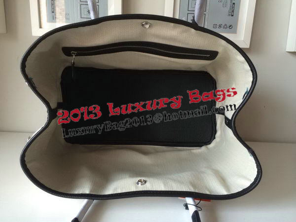 Hermes Garden Party 36CM Bag Canvas Leather H11M Black&White Hermes Garden Party 36CM Bag Canvas Leather H11M Black&White
