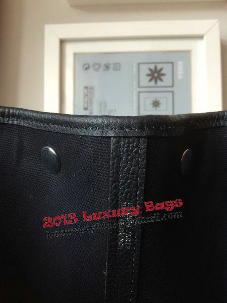 Hermes Garden Party 36CM Bag Canvas Leather H11M Black Hermes Garden Party 36CM Bag Canvas Leather H11M Black
