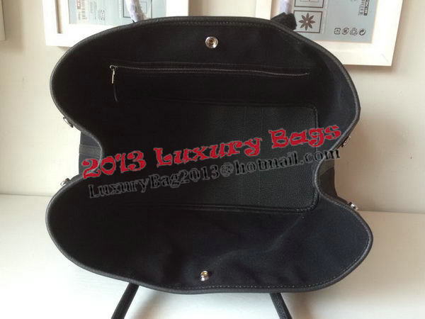 Hermes Garden Party 36CM Bag Canvas Leather H11M Black Hermes Garden Party 36CM Bag Canvas Leather H11M Black
