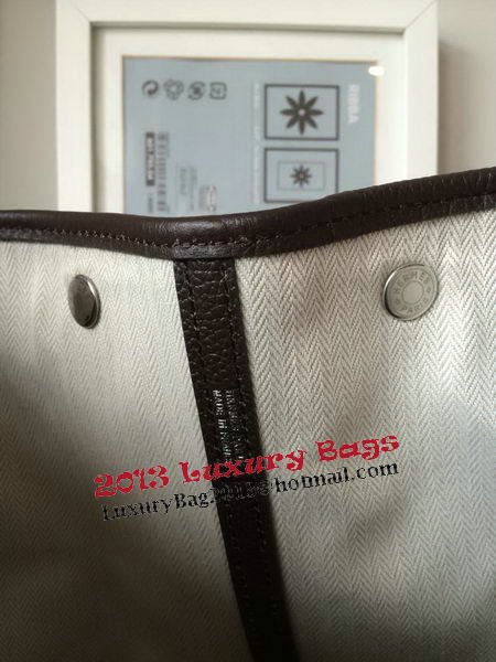 Hermes Garden Party 36CM Bag Canvas Leather H11M Brown Hermes Garden Party 36CM Bag Canvas Leather H11M Brown