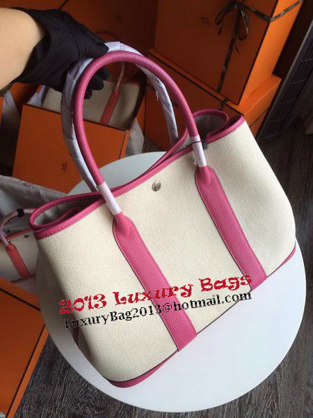 Hermes Garden Party 36CM Bag Canvas Leather H11M Rosy Hermes Garden Party 36CM Bag Canvas Leather H11M Rosy