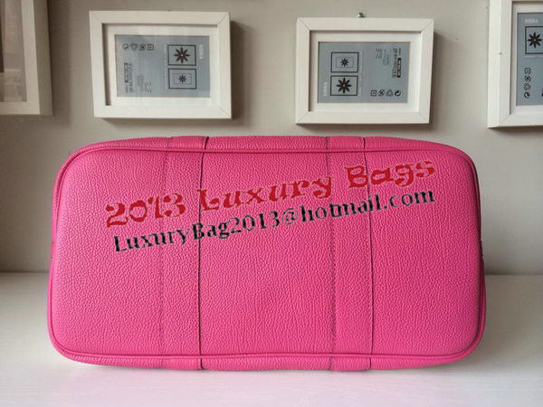 Hermes Garden Party 36CM Bag Canvas Leather H11M Rosy