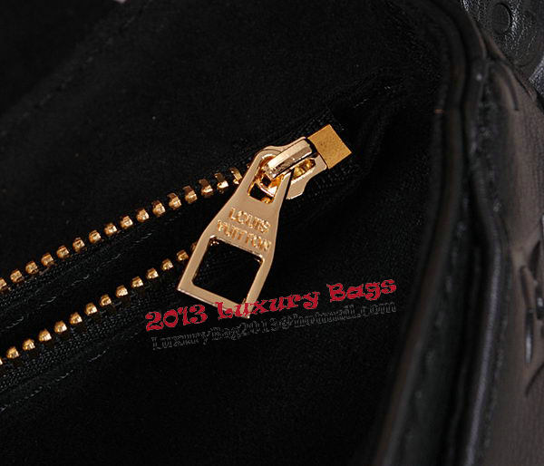 Louis Vuitton Monogram Empreinte Pallas Chain Bag M41202 Black Louis Vuitton Monogram Empreinte Pallas Chain Bag M41202 Black