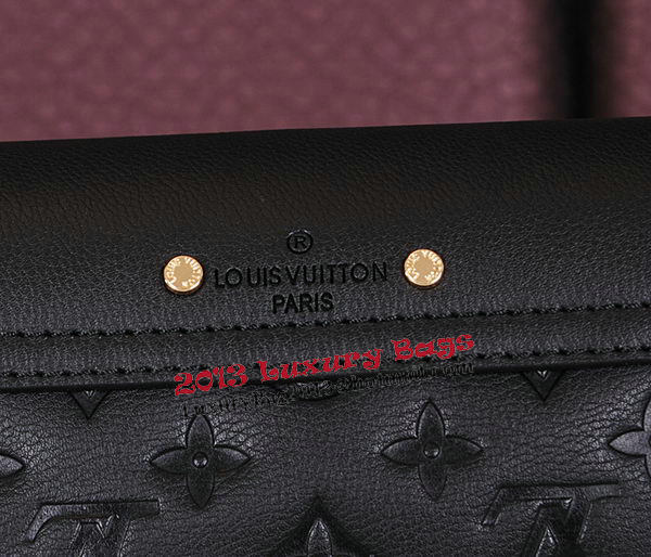 Louis Vuitton Monogram Empreinte Pallas Chain Bag M41202 Black Louis Vuitton Monogram Empreinte Pallas Chain Bag M41202 Black